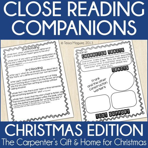 Close Reading with Christmas texts
