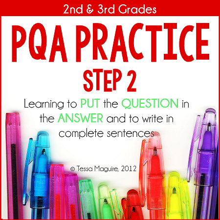 Constructed Response Practice for 2nd and 3rd grades