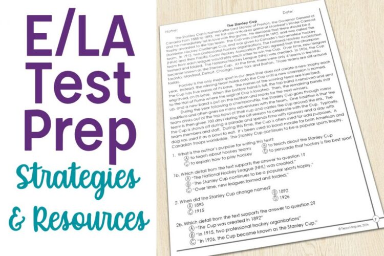 Test Prep Resources for E/LA