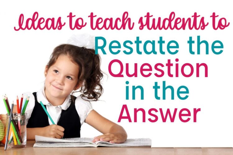 Restating the Question image