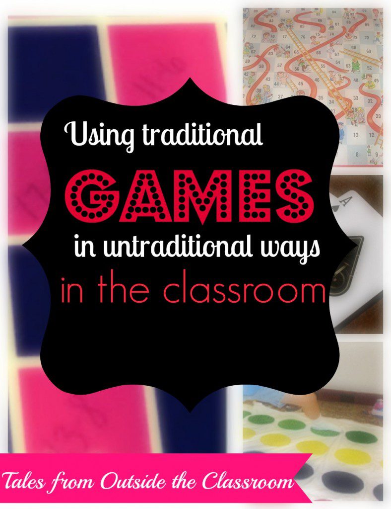 Traditional games can be used in untraditional ways in the classroom to keep students engaged.