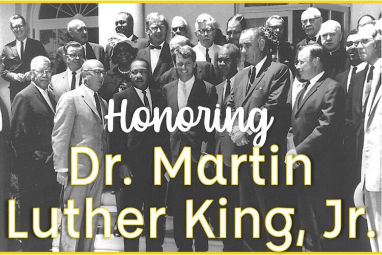 Martin Luther King Jr and political officials