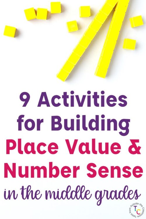 9 activities for building place value & number sense skills with base ten blocks