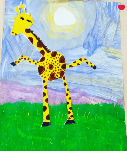 Giraffes can't dance art