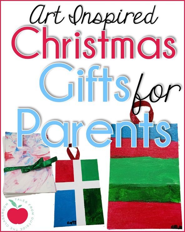 Art inspired parent gifts for Christmas