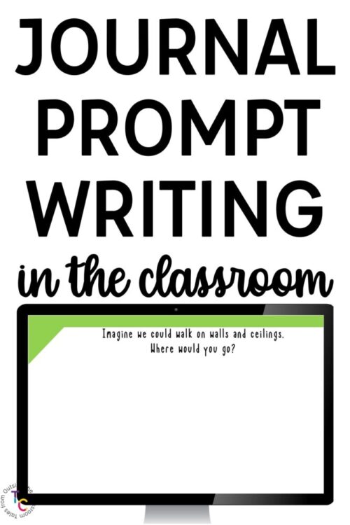 Journal Prompt Writing in the Classroom Digital Journals