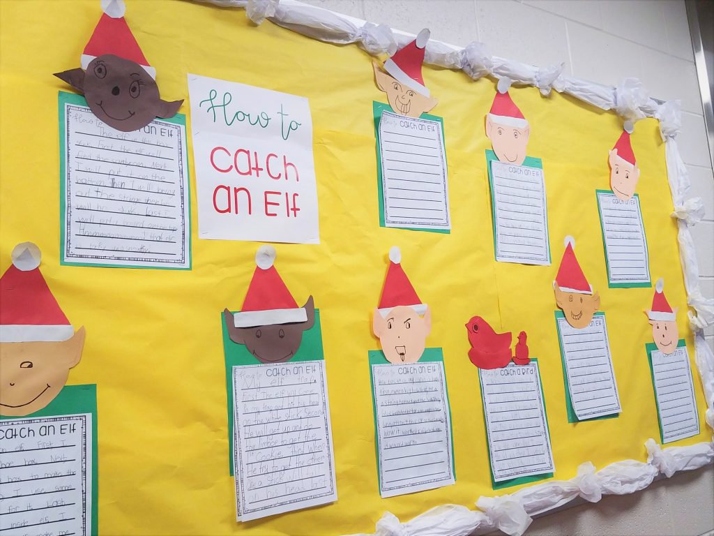 How to Catch an Elf Bulletin Board Display