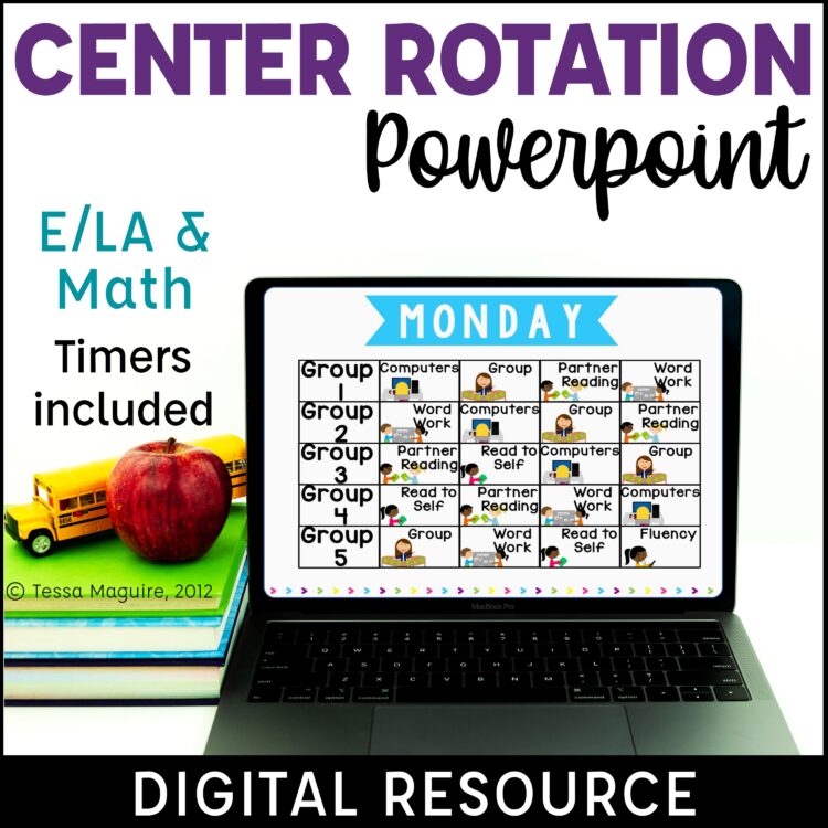 Centers Rotation Powerpoint & Google Slides