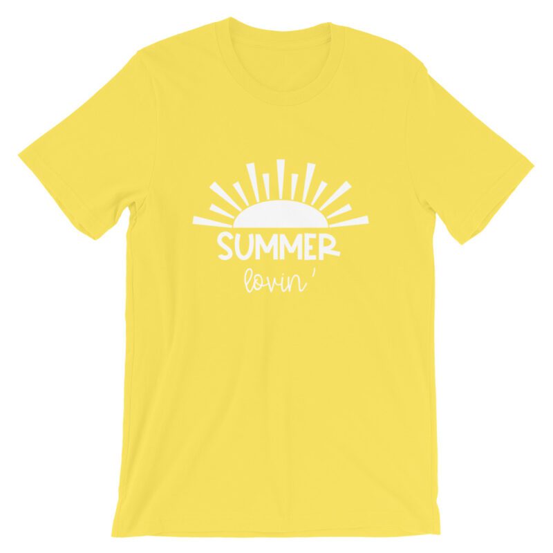 Yellow Summer Lovin Teacher Tee