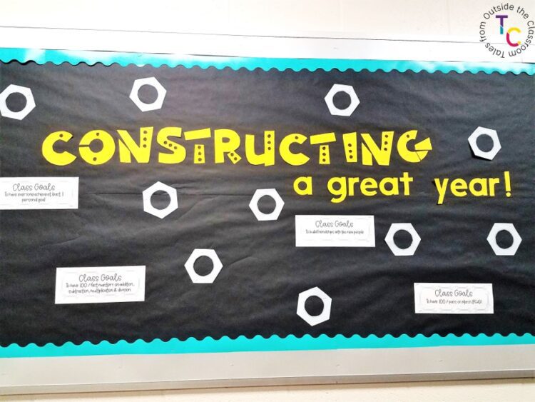 Constructing a great year students and goals