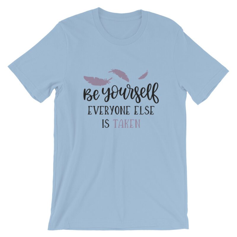 Blue Be Yourself Tee