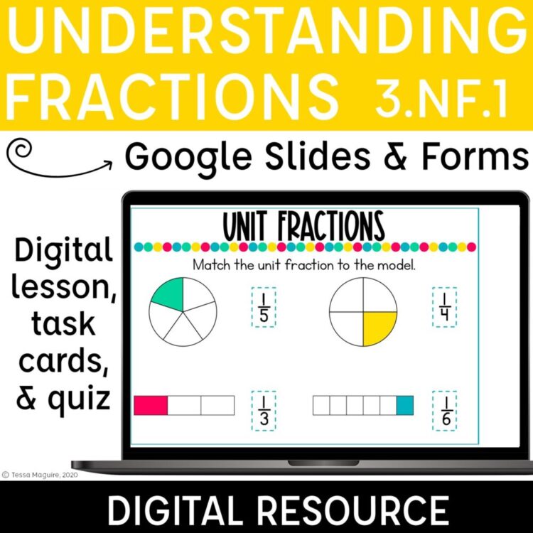 Understanding Fractions Digital products