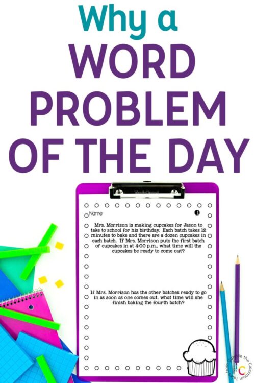 Why a Word Problem of the day