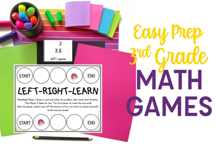 Easy Prep 3rd Grade Math Games