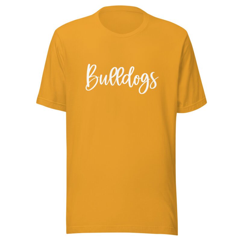 Yellow Bulldogs Mascot Shirt