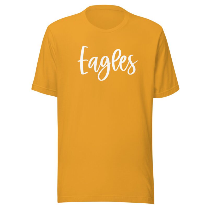 Yellow Eagles Mascot Shirt