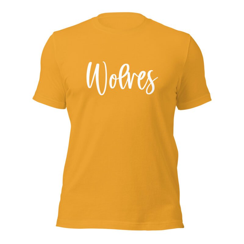Yellow Wolves Mascot Shirt