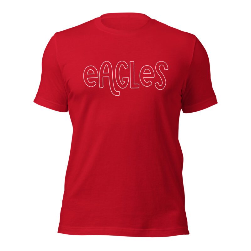 Red Eagles mascot t-shirt