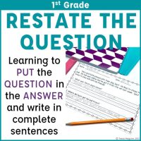 1st Grade PQA Reading Comprehension