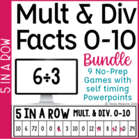 Mult & Div Facts 0-10 Bundle